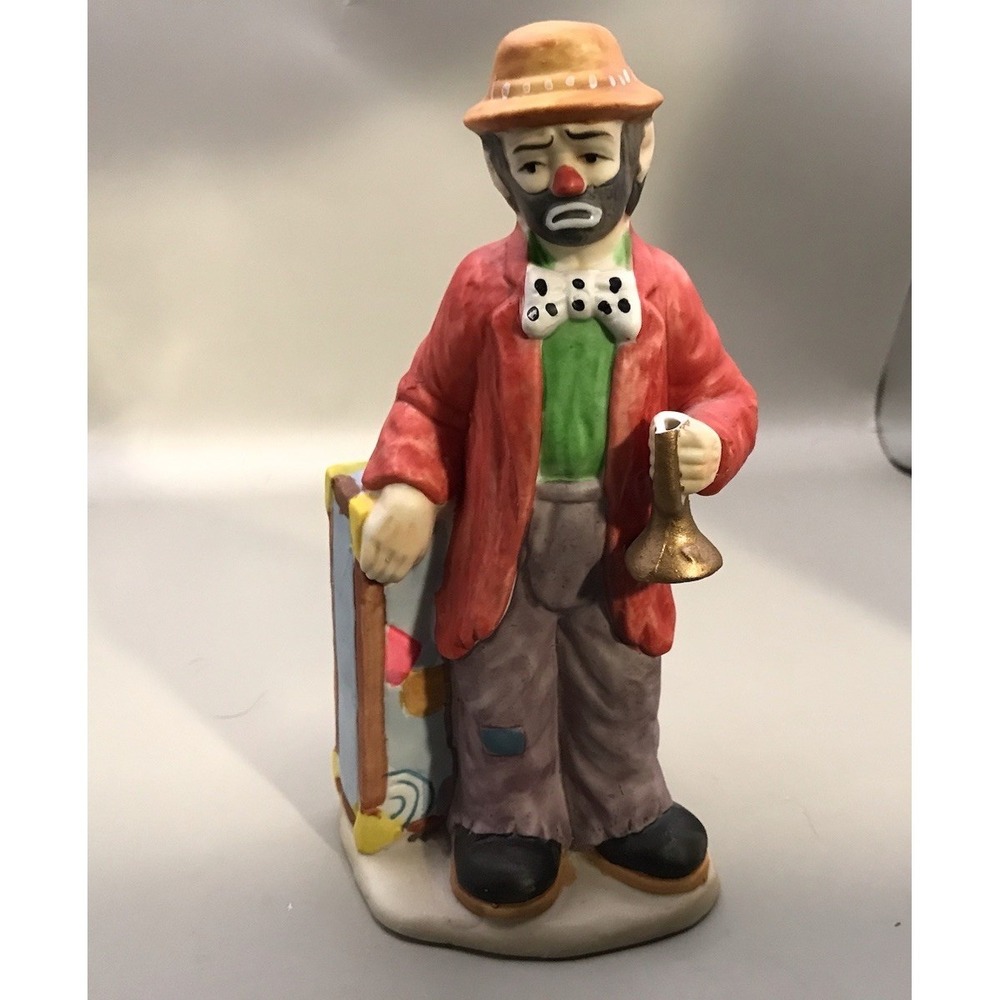Flambro Emmett Kelly Jr‎  Clowns So Sad His Trumpet Broke